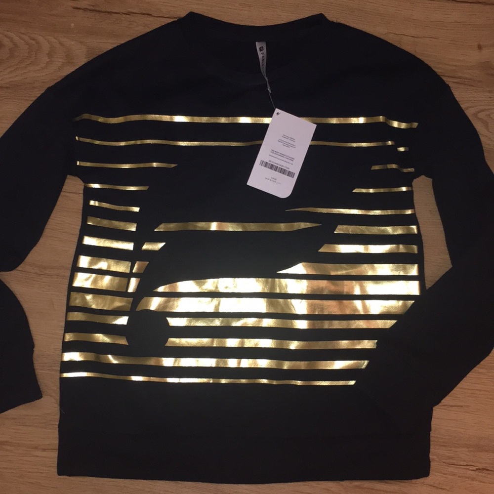 Fabletics snowshoe crew neck pullover sweatshirt - Picture 5 of 8